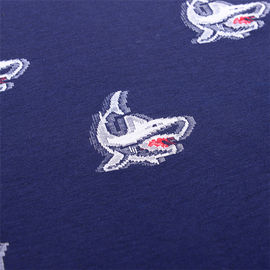 Digital Printing Mens Designer T Shirts Viscose / Cotton Material Embroidered Technics
